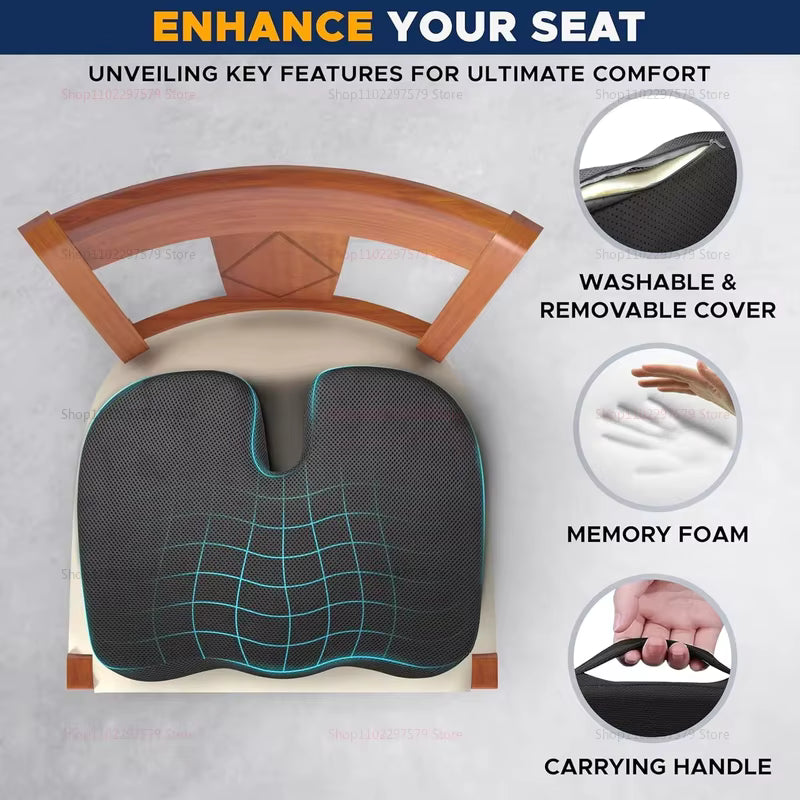 CloudComfort™ - Orthopedic Seat Cushion