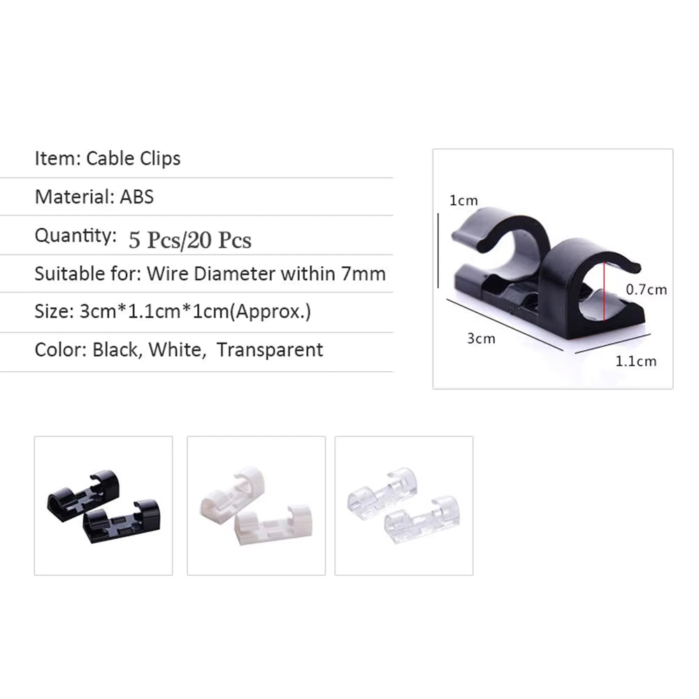 Cable Organiser Clips