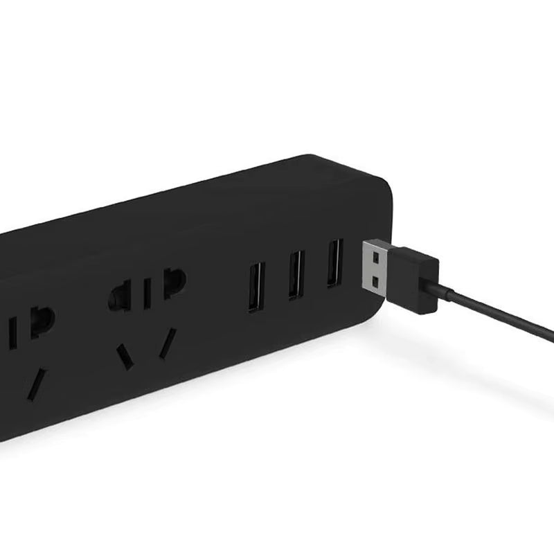Xiaomi Smart Power Strip Socket - Fast Charging 3 USB w/ 3 Sockets Standard Plug