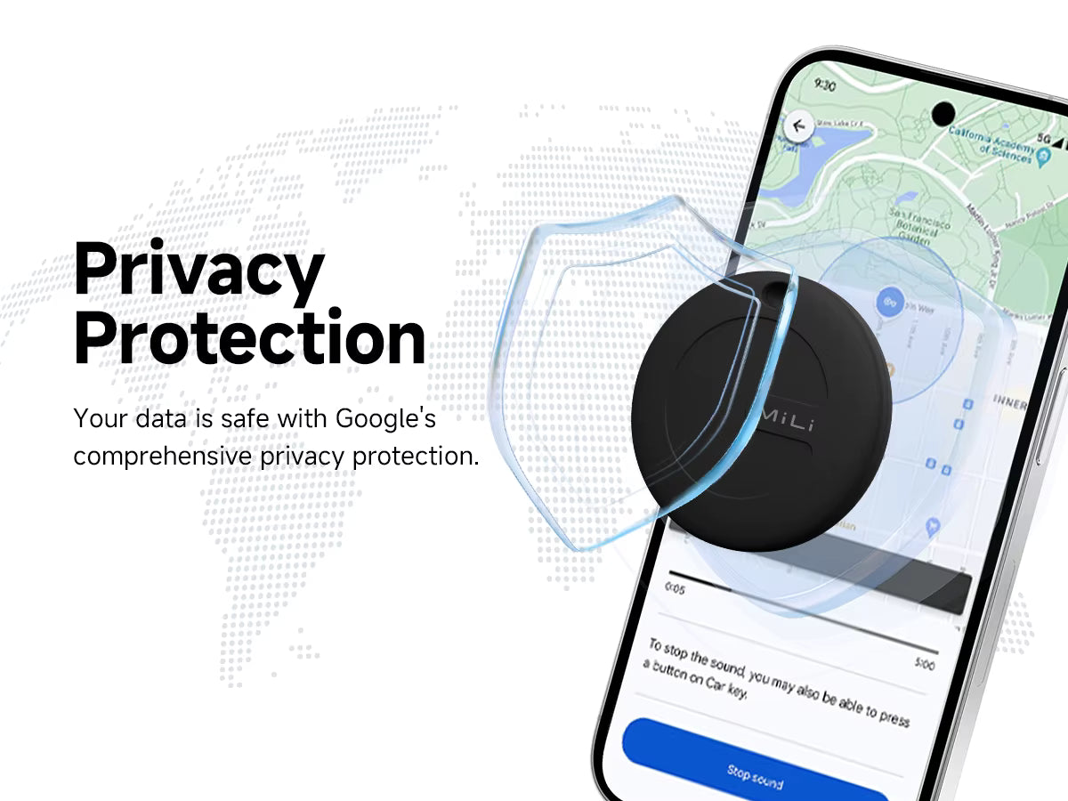 MiLi™ Smart GPS Tracker – Google Find My Compatible Device