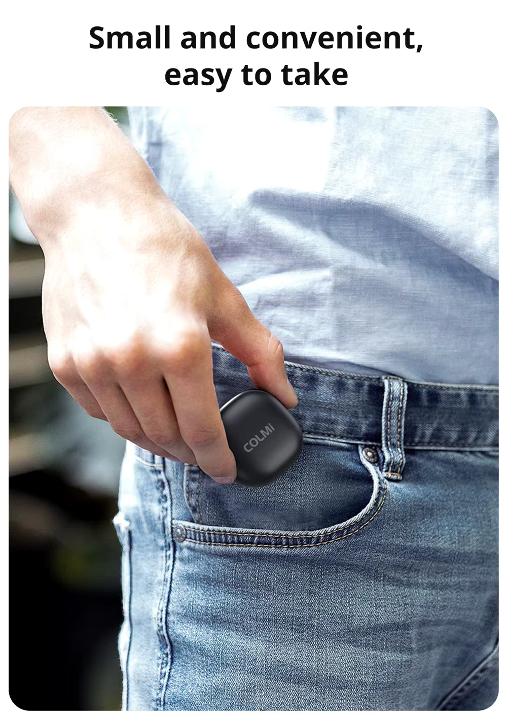 COLMI R10 Smart Ring with Charging Case