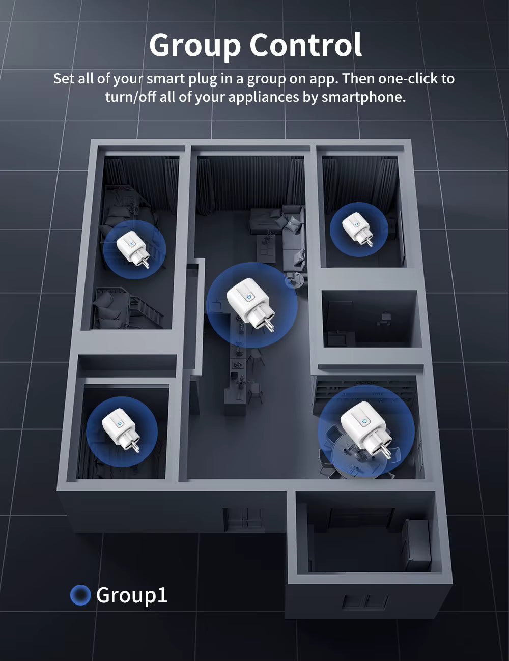 TNCE TUYA Smart Plug Wi-Fi or Zigbee 3.0 EU Socket (16A / 20A) — Power Monitor and Voice Control