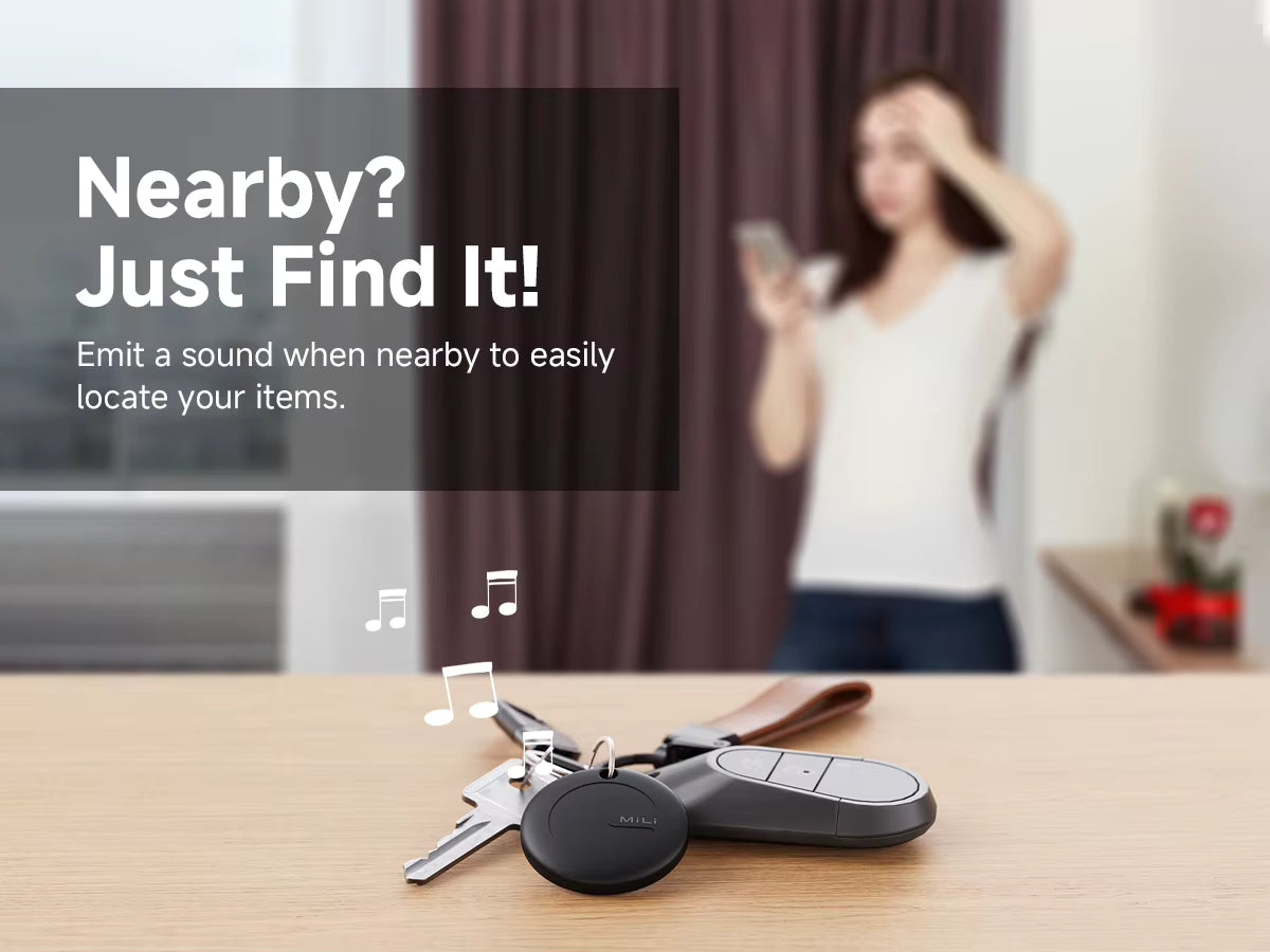 MiLi™ Smart GPS Tracker – Google Find My Compatible Device