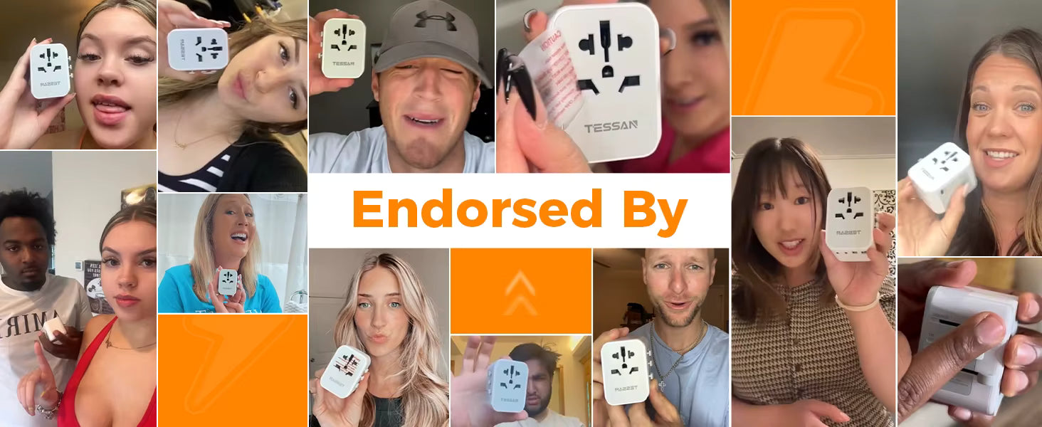 TESSAN Universal Travel Adapter