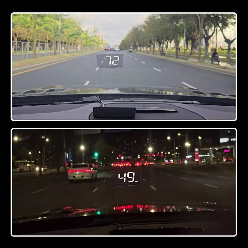 Xiaomi In-vehicle Speedometer HUD - Display Digital Speed Meter Windshield Projector