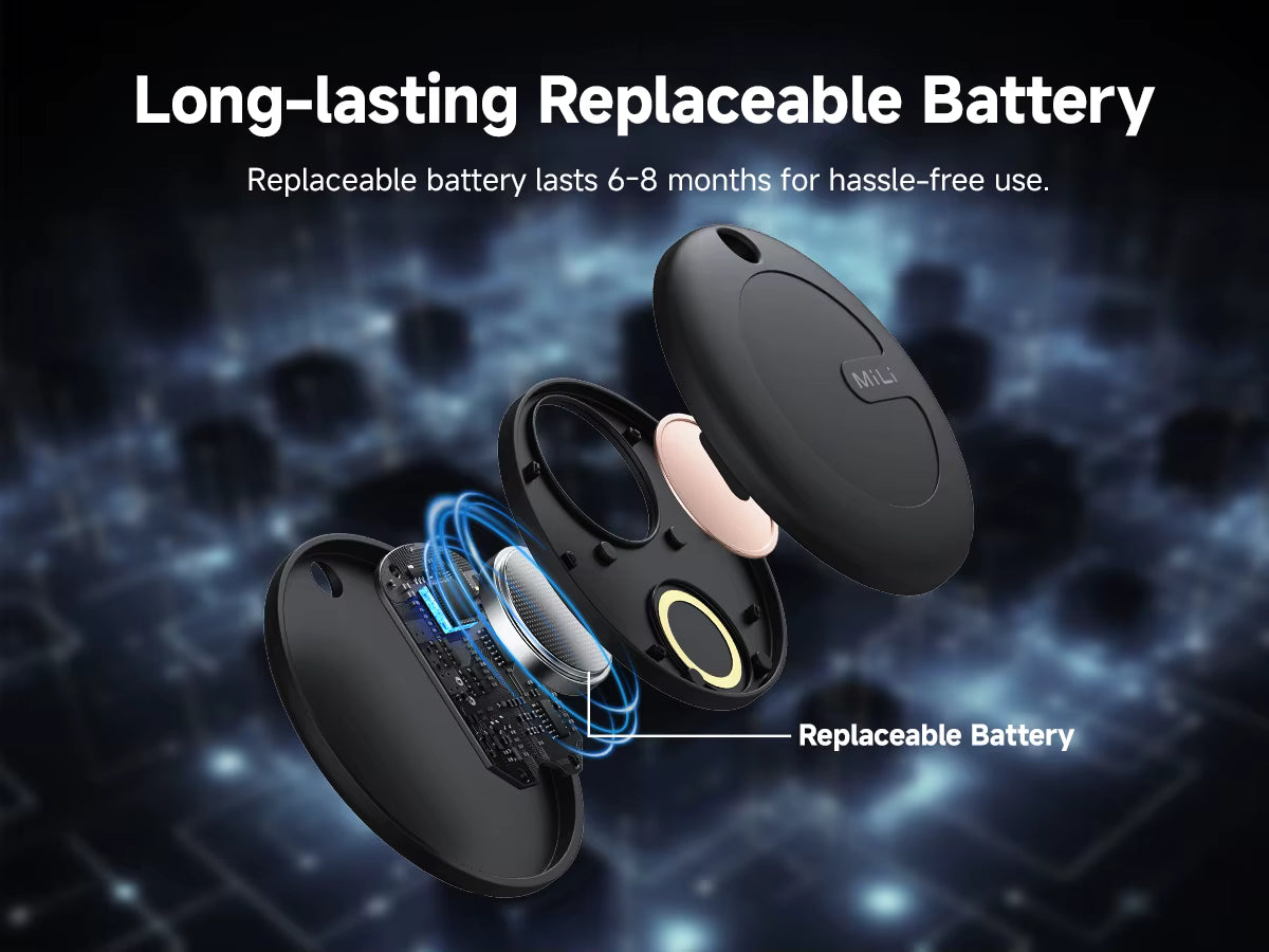 MiLi™ Smart GPS Tracker – Google Find My Compatible Device