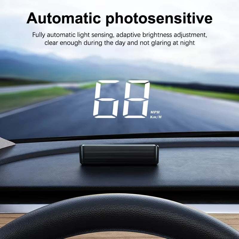 Xiaomi In-vehicle Speedometer HUD - Display Digital Speed Meter Windshield Projector