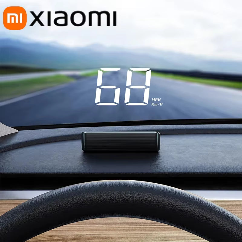 Xiaomi In-vehicle Speedometer HUD - Display Digital Speed Meter Windshield Projector