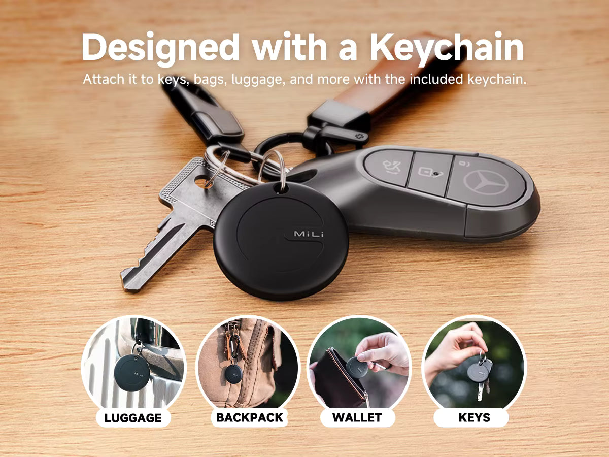 MiLi™ Smart GPS Tracker – Google Find My Compatible Device