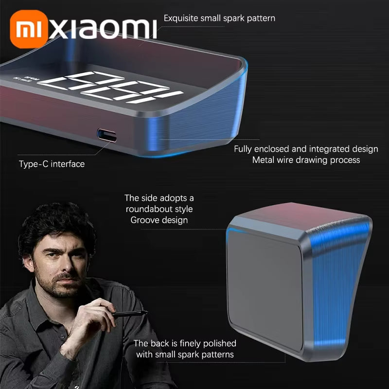 Xiaomi In-vehicle Speedometer HUD - Display Digital Speed Meter Windshield Projector