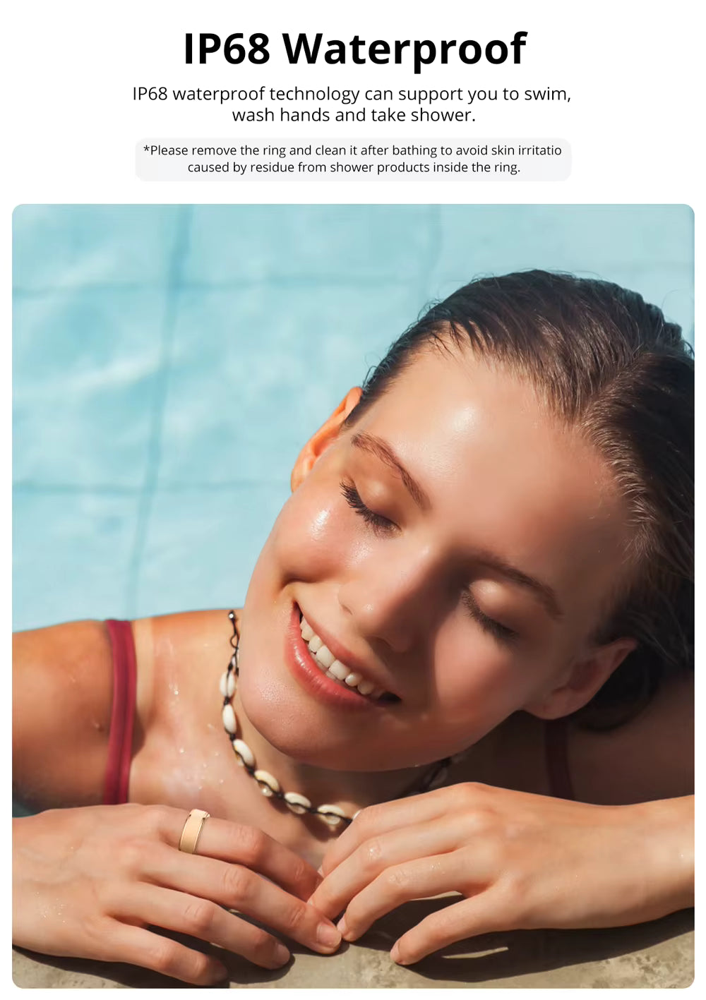 COLMI R10 Smart Ring with Charging Case