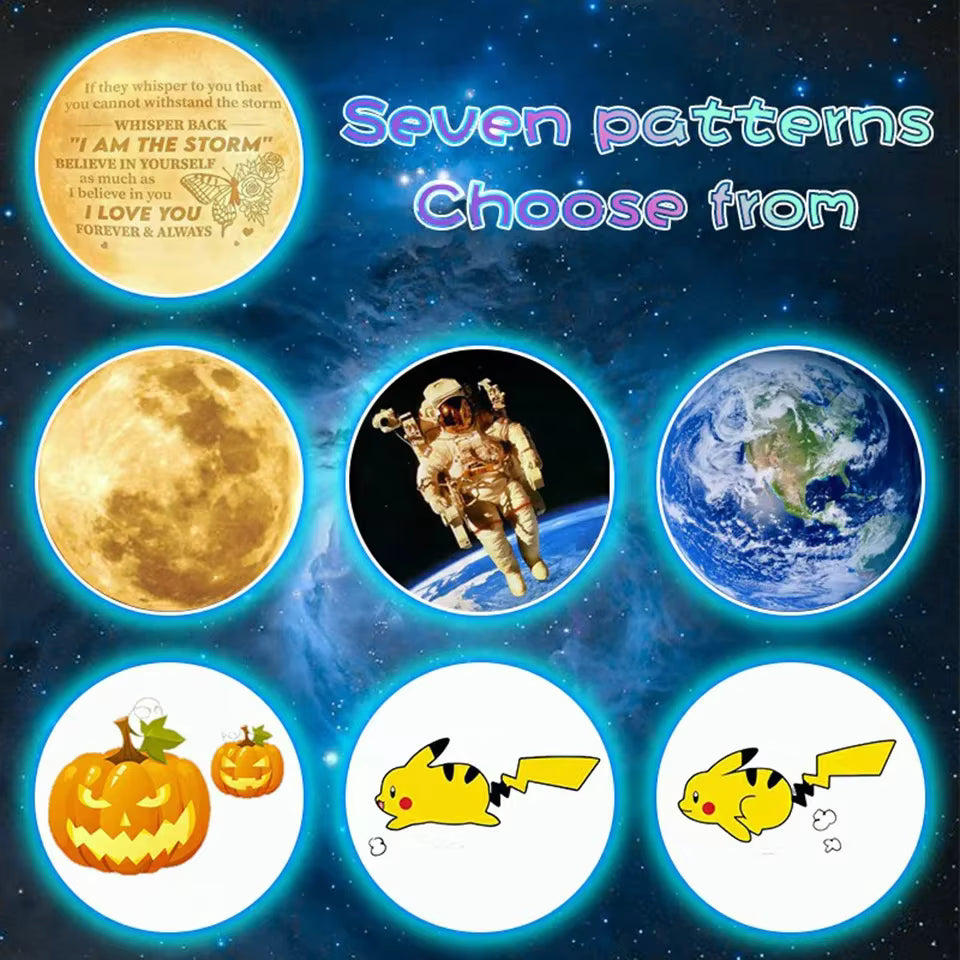 Mini USB Moon Light Projector