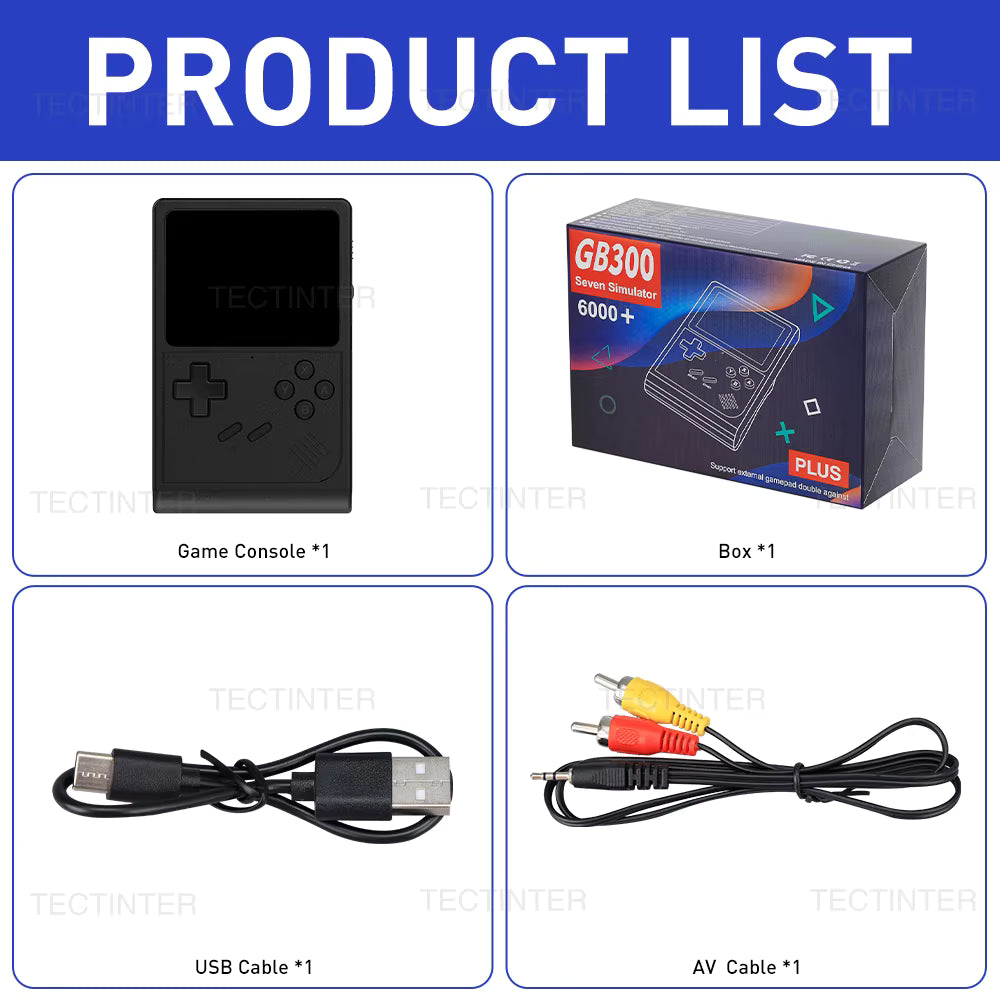 RetroPlay 6000 – Portable Classic Game Console