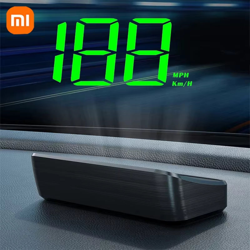 Xiaomi In-vehicle Speedometer HUD - Display Digital Speed Meter Windshield Projector