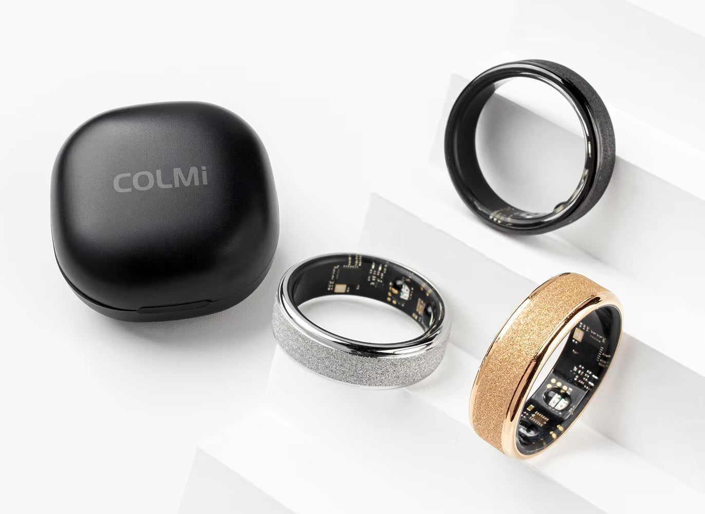 COLMI R10 Smart Ring with Charging Case