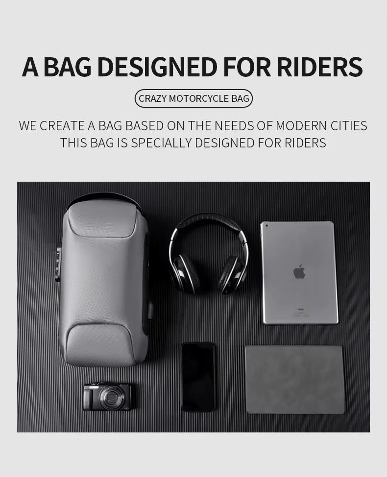 WEIXIER Smart Anti-Theft Crossbody Bag – USB Charging Sling Pack for Modern Travellers