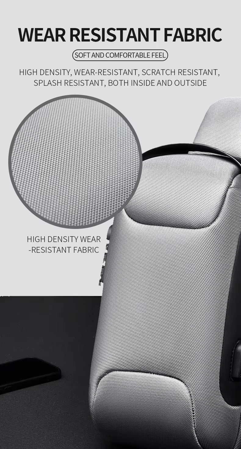 WEIXIER Smart Anti-Theft Crossbody Bag – USB Charging Sling Pack for Modern Travellers