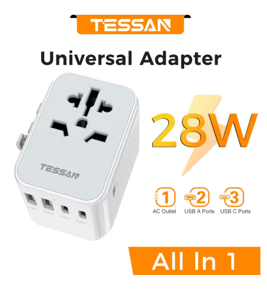 TESSAN Universal Travel Adapter