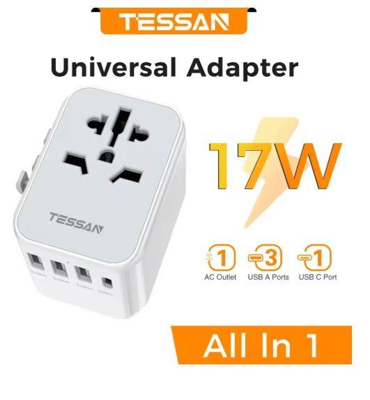 TESSAN Universal Travel Adapter