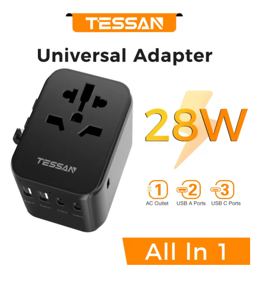 TESSAN Universal Travel Adapter