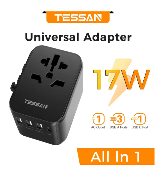 TESSAN Universal Travel Adapter
