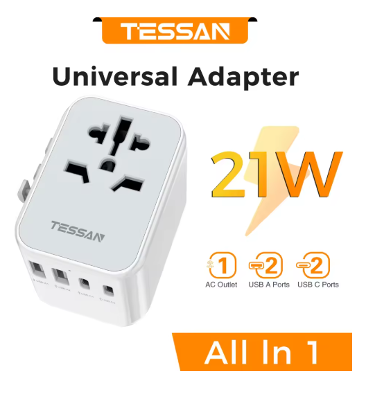 TESSAN Universal Travel Adapter