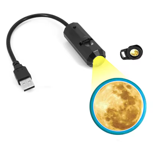 Mini USB Moon Light Projector
