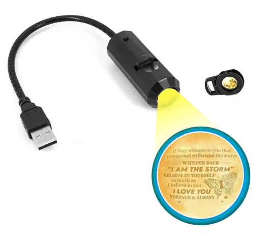 Mini USB Moon Light Projector