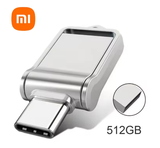 Xiaomi Mini 2TB Flash Drive USB 3.0 Fast Type C Pen Drive Memory Stick High Speed Data 512GB For Computers Phone PC Fast U Disk