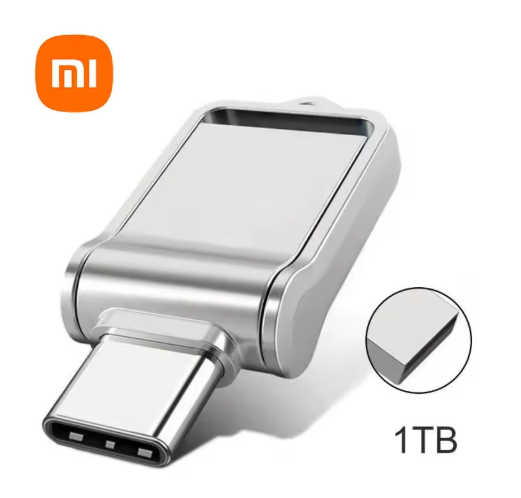 Xiaomi Mini 2TB Flash Drive USB 3.0 Fast Type C Pen Drive Memory Stick High Speed Data 512GB For Computers Phone PC Fast U Disk