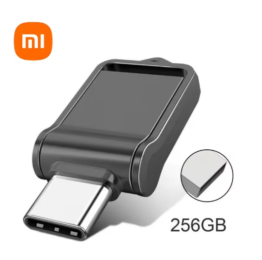 Xiaomi Mini 2TB Flash Drive USB 3.0 Fast Type C Pen Drive Memory Stick High Speed Data 512GB For Computers Phone PC Fast U Disk
