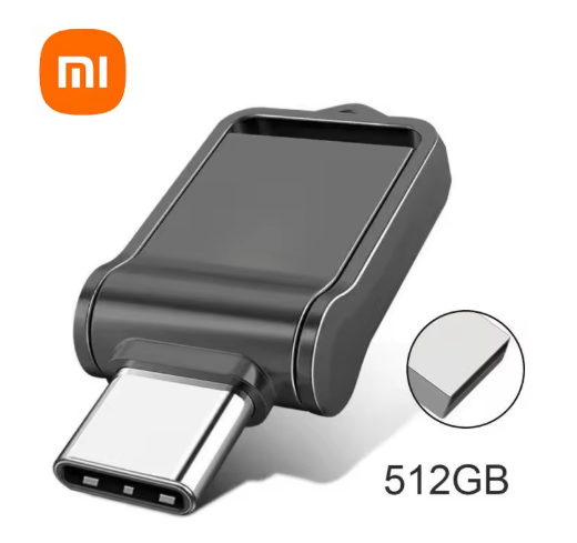 Xiaomi Mini 2TB Flash Drive USB 3.0 Fast Type C Pen Drive Memory Stick High Speed Data 512GB For Computers Phone PC Fast U Disk