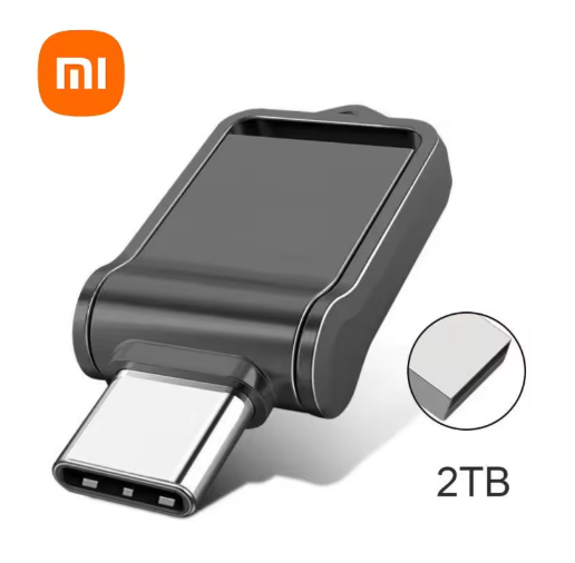 Xiaomi Mini 2TB Flash Drive USB 3.0 Fast Type C Pen Drive Memory Stick High Speed Data 512GB For Computers Phone PC Fast U Disk