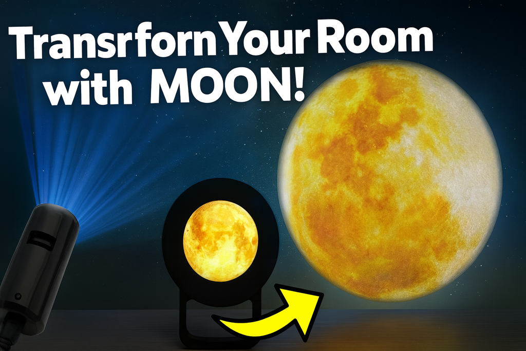 Mini USB Moon Light Projector